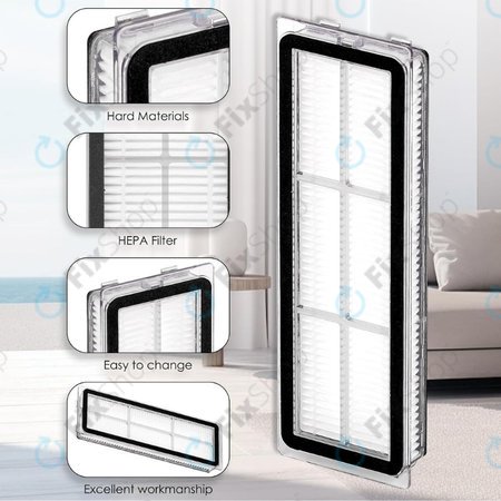 Xiaomi Dreame L10s Pro Gen2, D10s Plus Gen2, L10s Ultra - Filtre HEPA