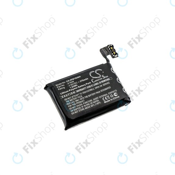 Apple Watch 3 38mm - Batterie (Version GPS + Cellulaire) 270mAh HQ
