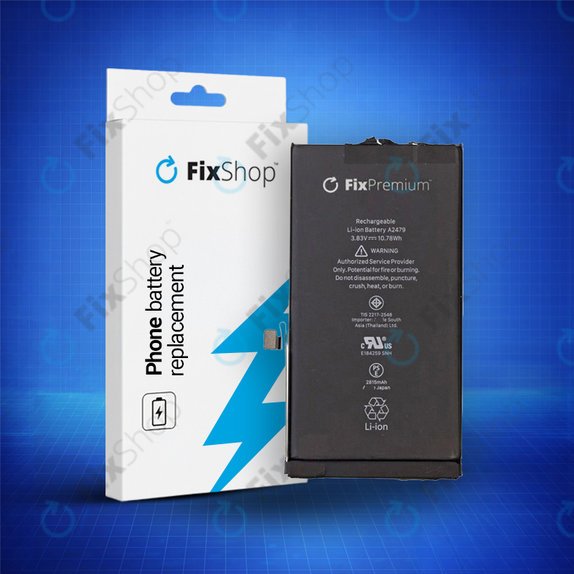 Apple iPhone 12, 12 Pro - Batterie 2815mAh FixPremium (10 Pack)