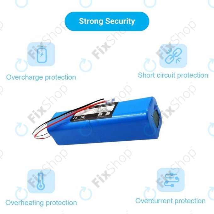 Xiaomi Roidmi EVE Plus, Viomi, Lydsto, Proscenic, Tefal - Batterie XJT-2P4S-5200 Li-Ion 14.4V 5200mAh