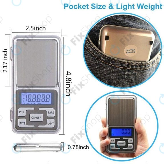 TFY MH-500 - Balance de poche 500g/0,01g