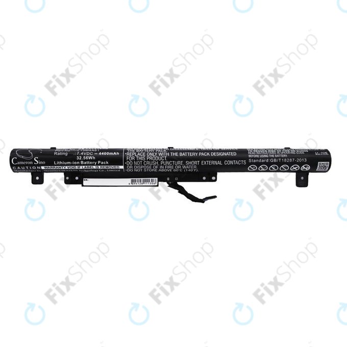 Batterie pour Lenovo Flex 2 14, 15, 4400mAh, Li-Ion, 7.4V, L13M4A61, HQ