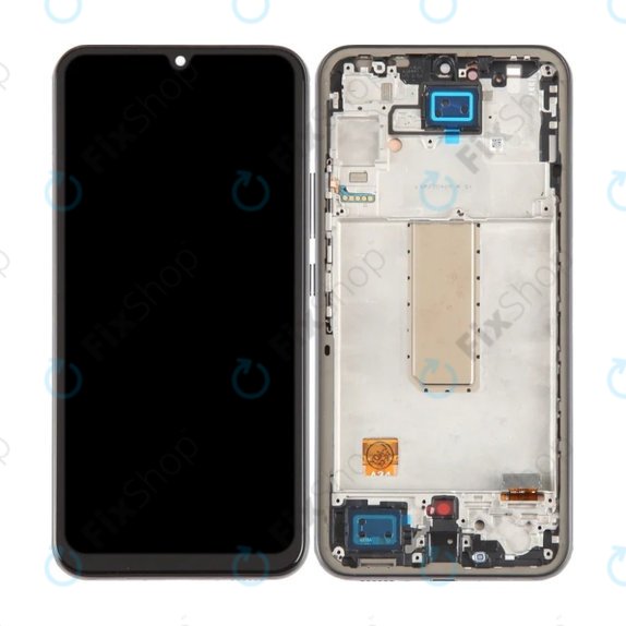 Samsung Galaxy A34 5G A346B - Écran LCD + Ecran Tactile + Cadre (Black) OLED