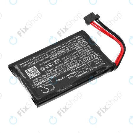 Batterie pour TomTom GO 5000, 5100, 6000, 6100, 6200, Pro 5250, 1100mAh, Li-Ion, 3.7V, VFAD, HQ