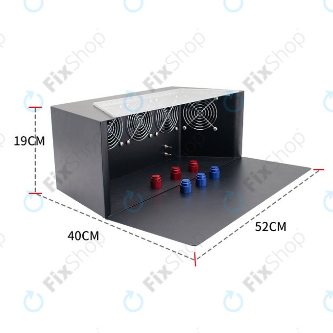 Banc de travail sans poussière pour réparations