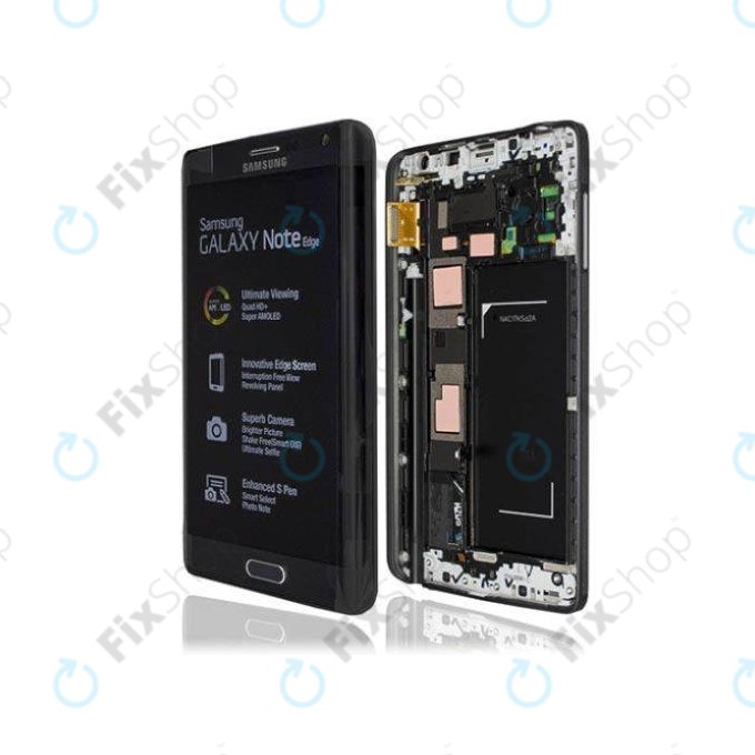 Samsung Galaxy Note Edge N915FY - Écran LCD + Ecran Tactile + Cadre (Noir) - GH97-16636A Genuine Service Pack