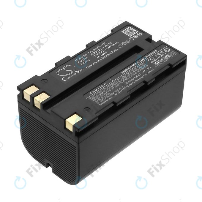Batterie pour Geomax Stonex R6, Zoom 35, 5600mAh, Li-Ion, 7.4V, ZBA200, HQ