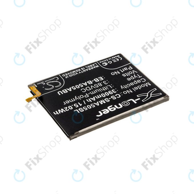 Batterie pour Samsung A20 A205F, 3900mAh, Li-Pol, 3.85 V, EB-BA505ABN, HQ