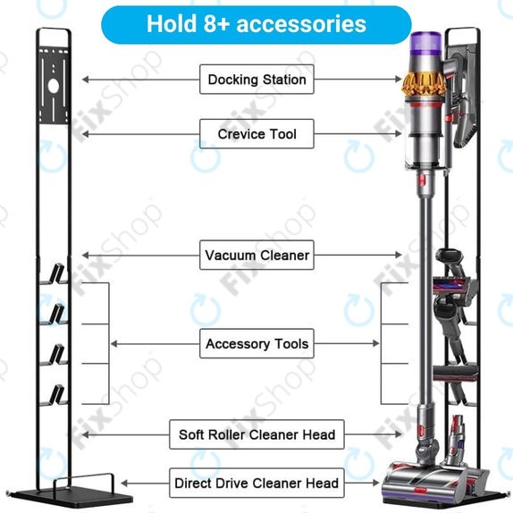 Dyson V-series, Outsize, Gen5detect, DC-series - Roues du support