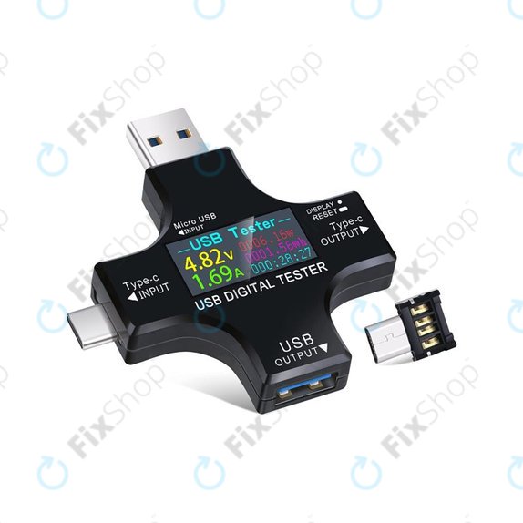 Eversame 2in1 - Testeur numérique USB (USB-C et USB 3.0)