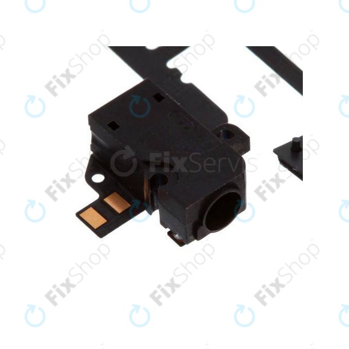 Apple iPhone 4S - Nappe du bouton de volume (Blanc)