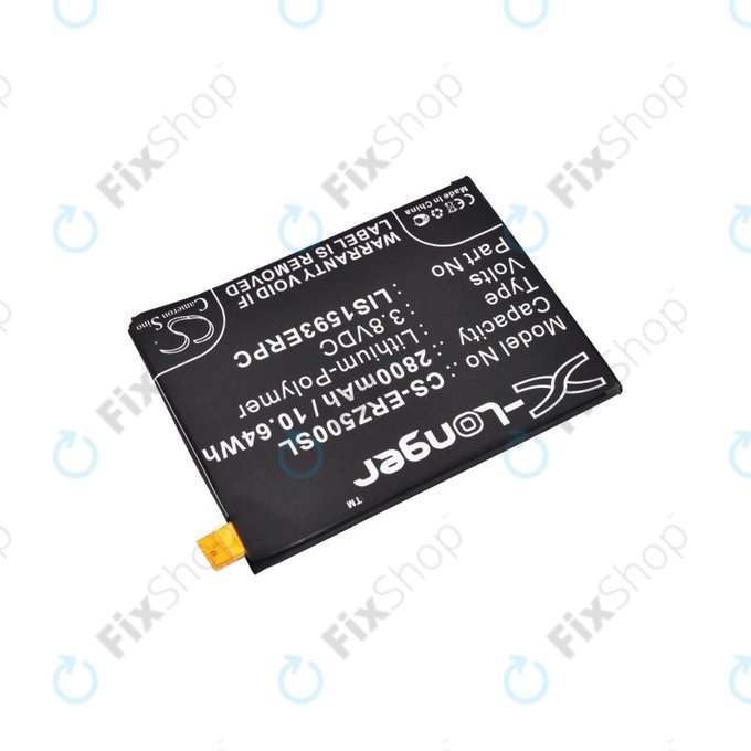 Batterie pour Sony Xperia Z5 E6653, 2800mAh, Li-Pol, 3.8 V, LIS1593ERPC, HQ