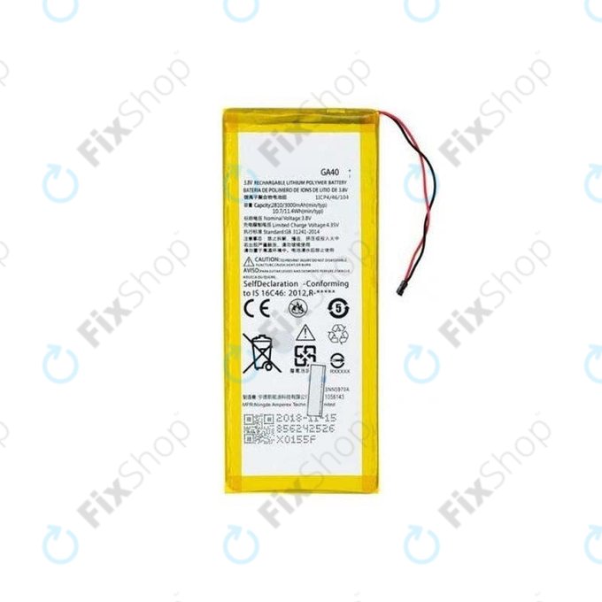 Motorola Moto G4 XT1622, G4 Plus XT11642 - Batterie Batéria GA40 3000mAh