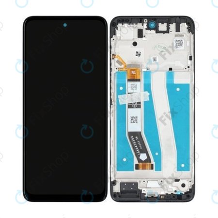 Motorola Moto G14 XT2341 - Écran LCD + Ecran Tactile + Cadre (Black) - 5D68C23075 Genuine Service Pack
