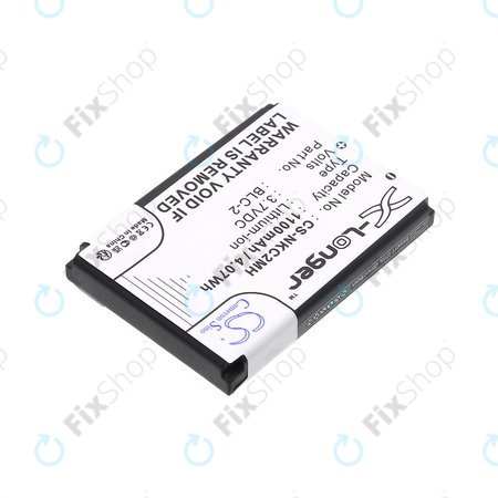 Batterie pour Nokia 3310, 3330, 1220, 1260, 3560, 5510, 6650, 6800, BLC-2, Li-ion, 3.7V, 1100mAh, HQ