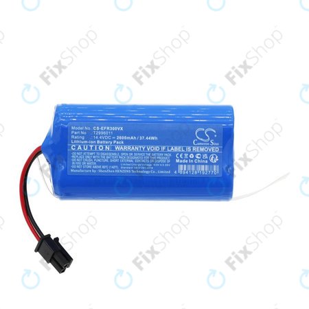Batterie pour Eufy RoboVac L30 Hybrid+, Concept VR2110, 2600mAh, Li-Ion, 14.4V, T2996011, HQ