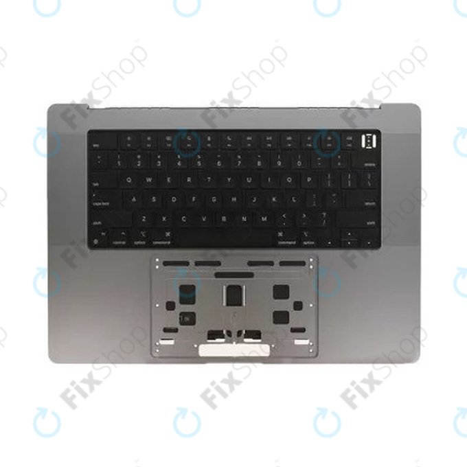 Cadre supérieur clavier pour MacBook Pro 16" A2780 (2023), avec clavier US et batterie, Space Gray, 661-32189, Genuine Apple