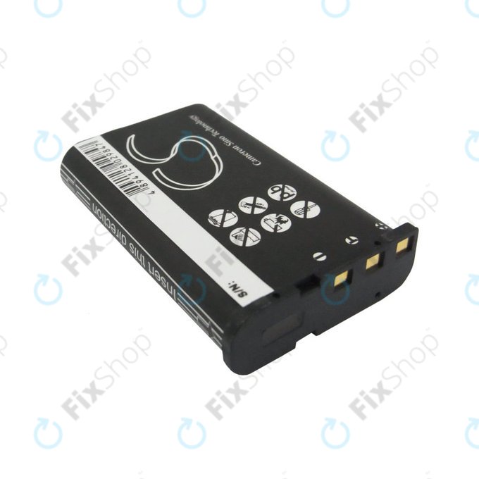 Batterie pour Casio Exilim EX-H10, EX-FH100, EX-H15, EX-Z2000, EX-H20G, 1950mAh, Li-Ion, 3.7V, NP-90, HQ