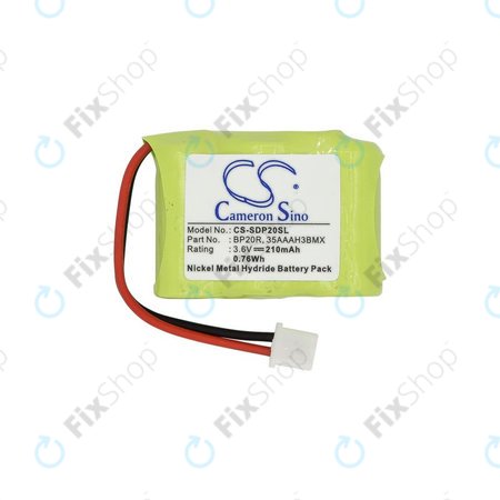 Batterie pour Dogtra Receiver, Collar, 210mAh, Ni-MH, 3.6V, BP20R, HQ