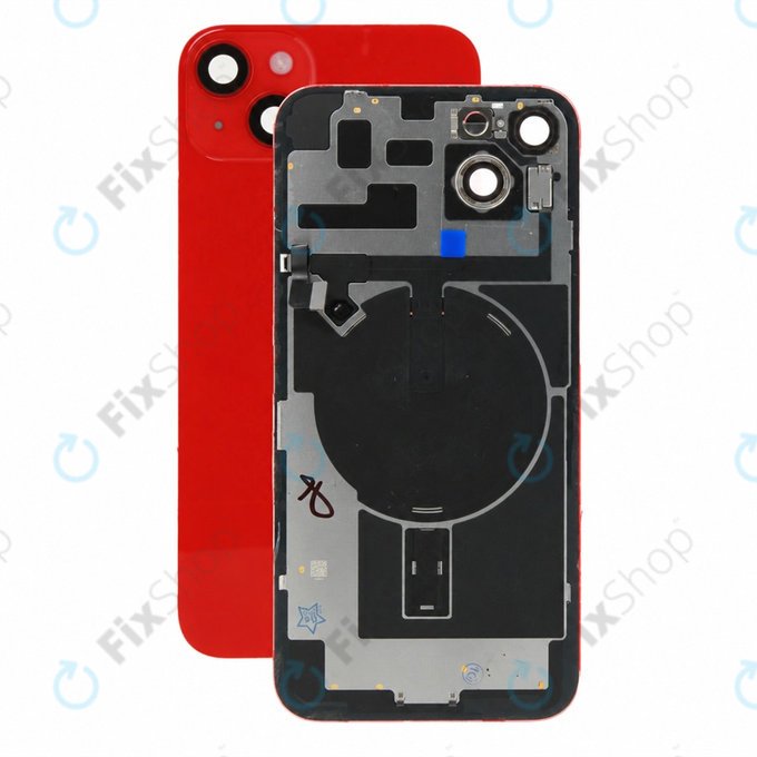 Verre de coque arrière pour iPhone 14 Plus, (PRODUCT)RED, Pulled A