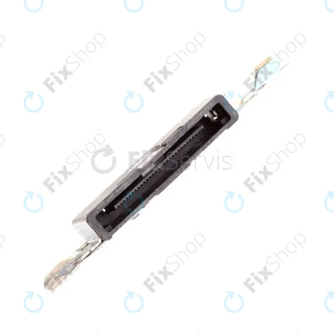 Apple iPhone 4 - Connecteur de charge + Microphone + Câble flexible (Noir)