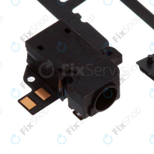 Apple iPhone 4S - Nappe du bouton de volume (Blanc)