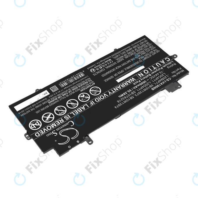 Batterie pour Lenovo Thinkpad X1 Carbon G9, G10, X1 Yoga Gen 6, 7, 3600mAh, Li-Pol, 15.44V, 5B10W13973, HQ