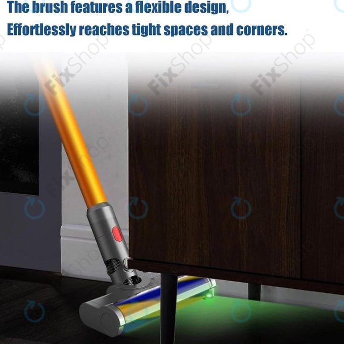 Dyson V12 - Tete de sol avec lumiere verte LED