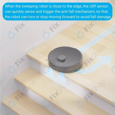 Xiaomi Roborock S7 - Capteurs de chute (à droite)