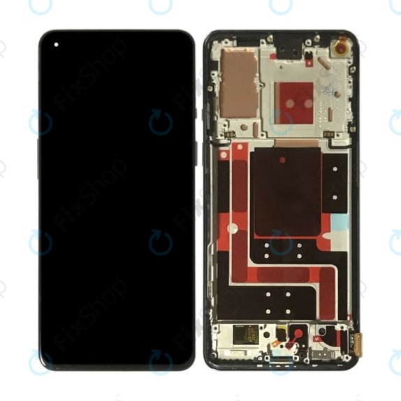 OnePlus 9 - Écran LCD + Écran tactile + Cadre (Astral Black) TFT