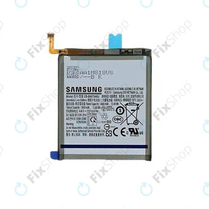 Samsung Galaxy Note 10 N970F - Batterie EB-BN970ABU 3500mAh GH82-20813A Genuine Service Pack