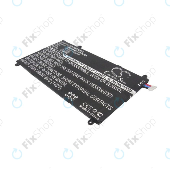 Batterie pour Samsung Galaxy Tab Pro 8.4, 4800mAh, Li-Pol, 3.8V, T4800E, HQ