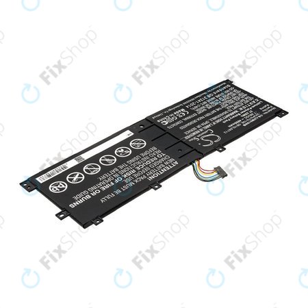 Batterie pour Lenovo IdeaPad Miix 510, Miix520, Miix 5 Pro, 4850mAh, Li-Pol, 7.68V, 2ICP5/70/106, HQ