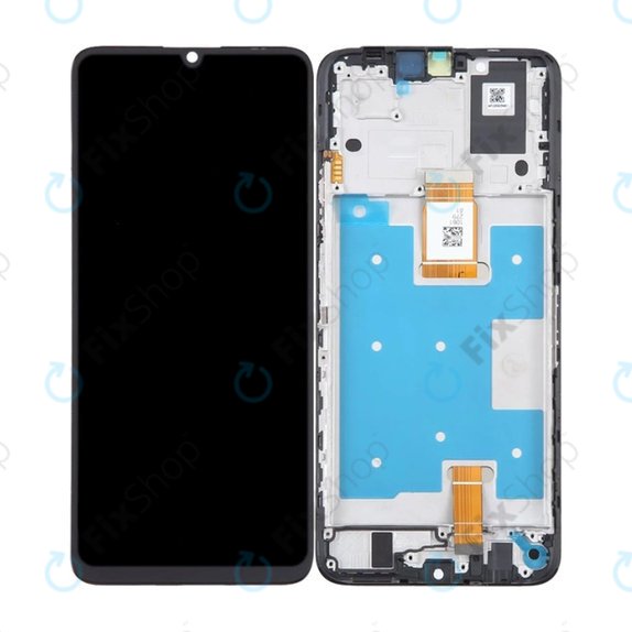 Honor X7a RKY-LX1 RKY-LX2 - Écran LCD + Ecran Tactile + Cadre (Midnight Black) TFT