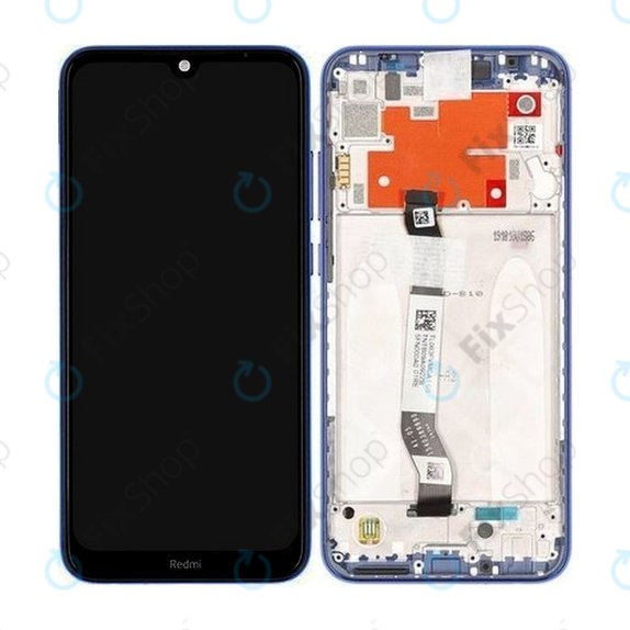 Xiaomi Redmi Note 8T - Écran LCD + Ecran Tactile + Cadre (Starscape Blue) - 5600030C3X00 Genuine Service Pack