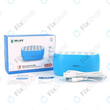 Relife RL-304M - Chargeur USB Smart Service - 30x USB / 160W