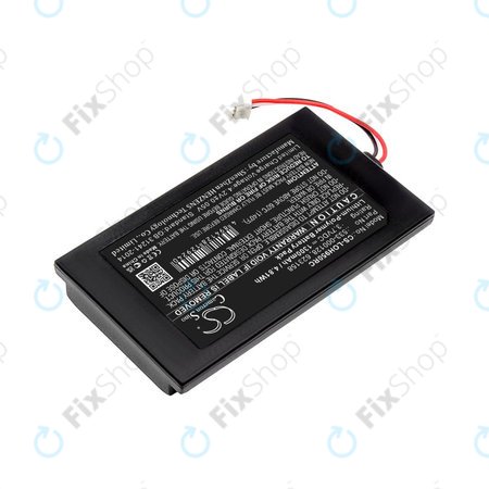 Batterie pour Logitech Harmony 9, 1300mAh, Li-Pol, 3.7V, 533-000128, HQ