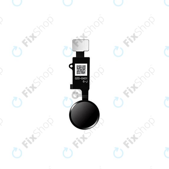 Apple iPhone 7, 7 Plus, 8, 8 Plus, SE (2020), SE (2022) - Bouton Home JCID 7 Gen (Gris sidéral, Noir)