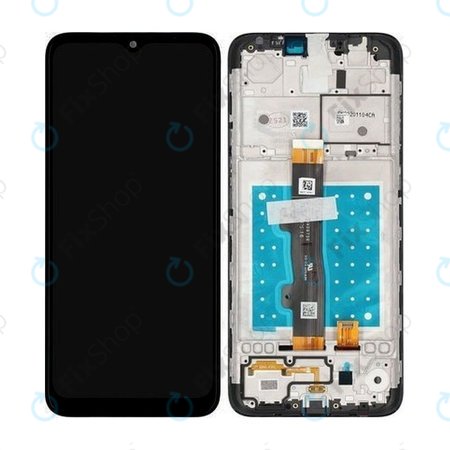 Motorola Moto E7 XT2095 - Écran LCD + Écran Tactile + Cadre (Gris Minéral) TFT