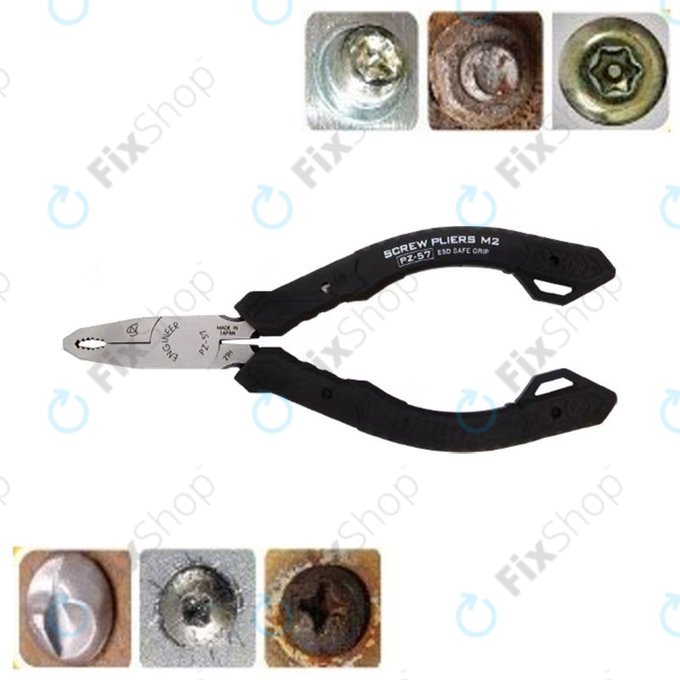 Engineer PZ-57 - Pince spéciale d'extraction de vis 5"