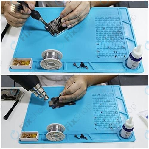 ESD Coussinet en silicone antistatique résistant à la chaleur - 35 x 25 cm