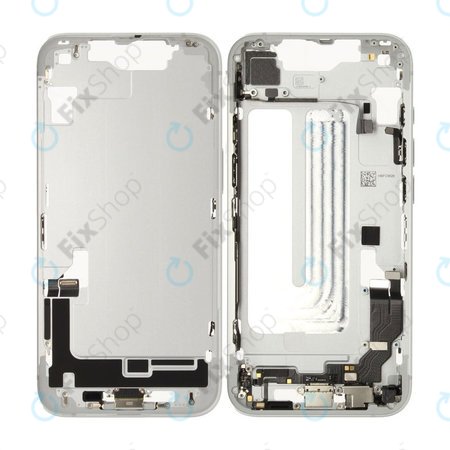 Cadre central avec batterie pour iPhone 16e | White | ZD076-00698 | Genuine Apple