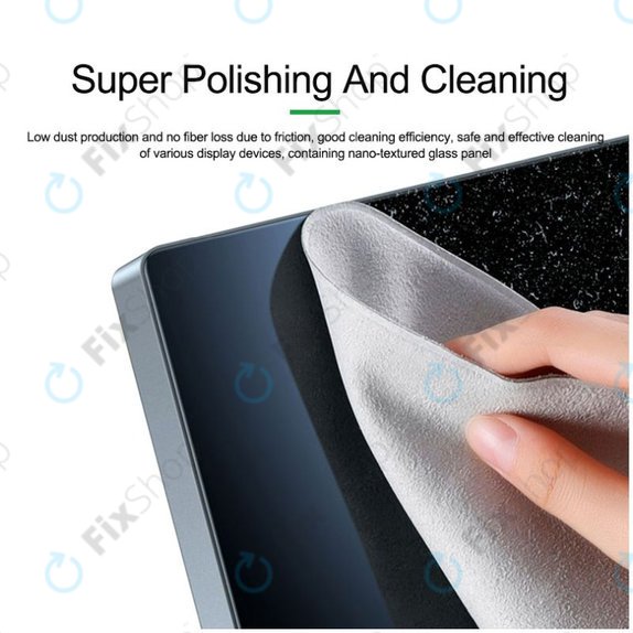 Relife RL-045C - Chiffon de polissage en microfibre à double couche