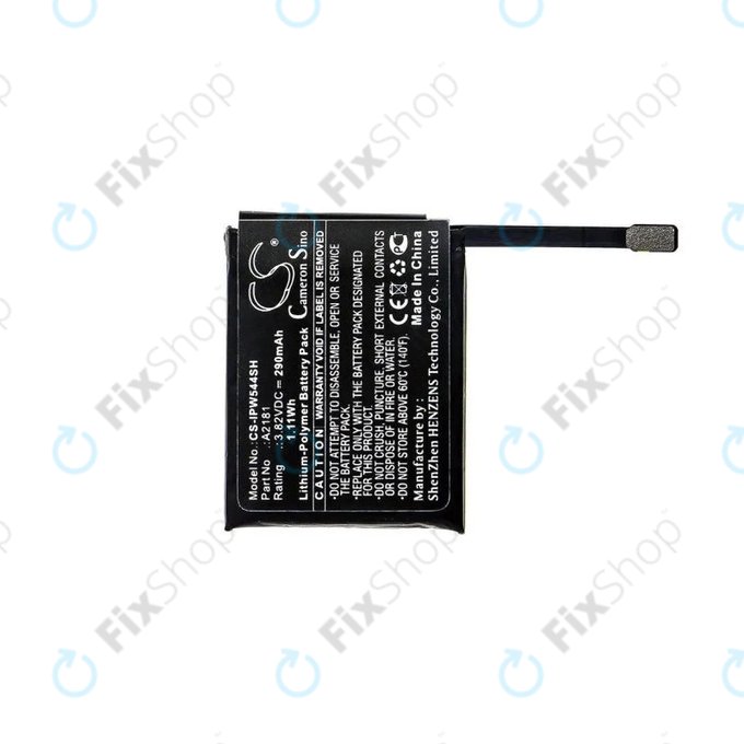 Apple Watch 5, SE 44mm - Batterie 290mAh HQ