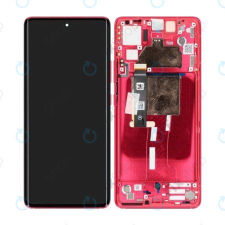 Motorola Edge 30 Fusion - Écran LCD + Ecran Tactile + Cadre (Viva Magenta) - 5D68C22034 Genuine Service Pack