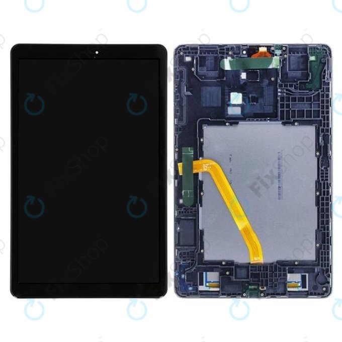 Samsung Galaxy Tab A 10.5 T590, T595 - Écran LCD + Ecran Tactile + Cadre (Noir) - GH97-22197A Genuine Service Pack