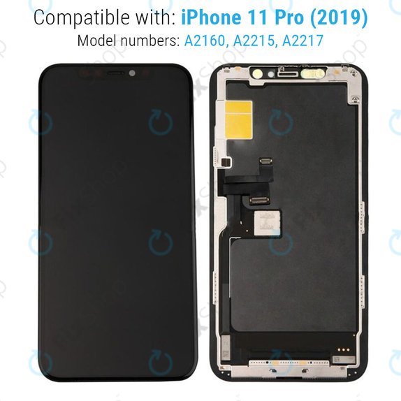 Apple iPhone 11 Pro - Écran LCD + Écran tactile + Cadre - 661-15931 Genuine Service Pack