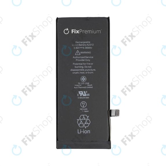 Apple iPhone SE (2nd Gen 2020) - Batterie 1821mAh FixPremium (10 Pack)