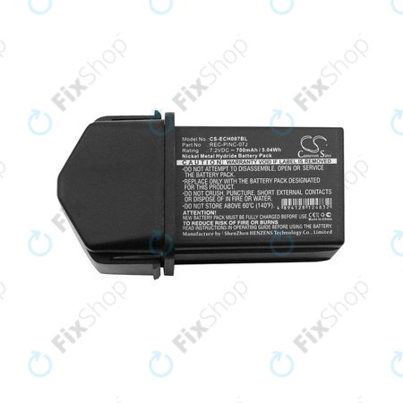 Batterie pour Elca CONTROL-0, 700mAh, Ni-MH, 7.2V, PINC 07MH, HQ