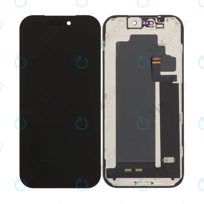 Écran In-Cell FHD pour iPhone 17 Pro, Black, tactile avec cadre